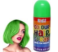 Party Temporary Hair Colour Spray 200ml - Washable Vibrant Hair Spray for Kids & Adults - Easy to Apply Temporary Hair Colour for Parties, Festivals, Halloween, Christmas & Events (Green - 5941A-GN)