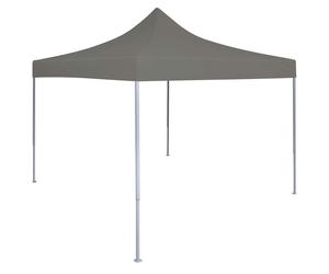 Party Tent Anthracite 291x291x315cm Oxford Fabric Pop-Up Folding with WheeledXL