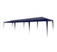 vidaXL Party Tent 3x9m PE Blue Outdoor Garden Gazebo Marquee Canopy Pavilion
