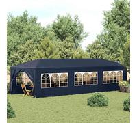 vidaXL Party Tent 3x9m with 8 Walls Blue Patio Garden Gazebo Marquee Pavilion