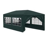vidaXL Party Tent 3x6m Green Outdoor Garden Gazebo Marquee Canopy Shelter