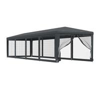 Party Tent with Mesh Sidewalls Canopy Gazebo Multi Colours Multi Sizes vidaXL