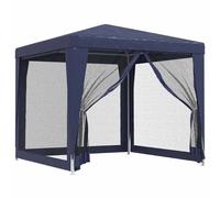 Party Tent with Mesh Sidewalls Canopy Gazebo Multi Colours Multi Sizes vidaXL