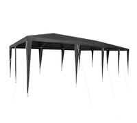 Party tent 8x4m White Polyethylene Steel Frame Outdoor Collapsible 800x400x266cm