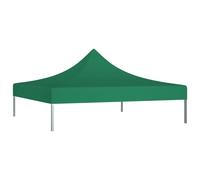 vidaXL Party Tent Roof 2x2 m Green 270 g/m² Replacement Canopy Gazebo Cover