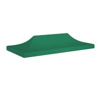 vidaXL Party Tent Roof 6x3 m Burgundy 270 g/m² Replacement Canopy Gazebo Cover