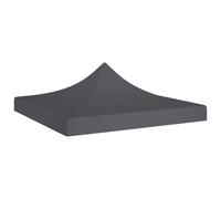 vidaXL Party Tent Roof 4x3 m Anthracite 270 g/m² Replacement Canopy Cover