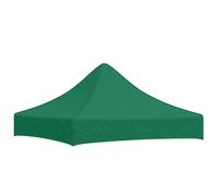 vidaXL Party Tent Roof 2x2 m Green 270 g/m² Replacement Canopy Gazebo Cover