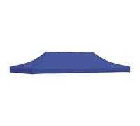 Party Tent Roof 3x6m Blue 600D Oxford PVC UV & Water Resistant Replacement Heavy
