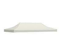Vidaxl Party Tent Roof 3X6 M Cream