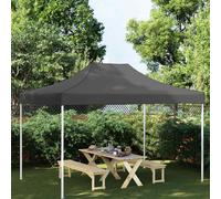 vidaXL Party Tent Roof 4.5x3 m Anthracite 270 g/m² Replacement Canopy Cover