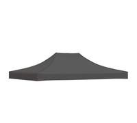 Party Tent Roof 4.5x3 m Anthracite 270 g/m²