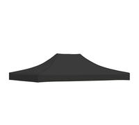 Vidaxl Party Tent Roof 4.5X3 M Black 270 G/m²