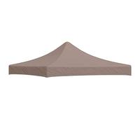 Vidaxl Party Tent Roof 3X3 M Taupe 270 G/m²