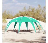 Party Tent Sea Green Waterproof 185T Polyester with PU Coating 618 x 618 x 277 cm Fibreglass Poles Including Carry Bag, Pegs and Guy Ropes, Ideal for Family Celebrations, Camping