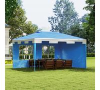 Party Tent Waterproof Garden Gazebo Canopy Wedding Cover Shade Outsunny Blue One Size