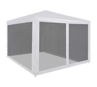 Party Tent with Mesh Sidewalls Canopy Gazebo Multi Colours Multi Sizes vidaXL