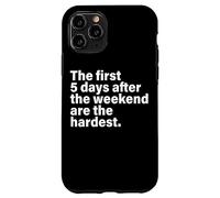 Party The First 5 Days After The Weekend Are The Hardest Case for iPhone 11 Pro