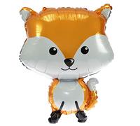 PARTY TIME BLF3608LIS-2885 Foil Balloon Forest Animals Fox, Multi-Colour