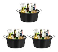 Party Time Drinks Tub for Premium Champagne Service (Pack of 3)