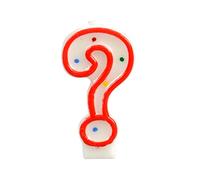 Party Time DS4077-9982 Question Mark Candle Dots, Multi-Colour