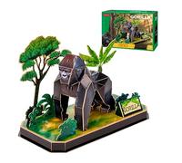 Party Town - Gorilla |3d Puzzle | Model Kits | Puzzles for adults | Puzzles For Kids | craft kit | jigsaw puzzle | model building | model kit | 42 pieces