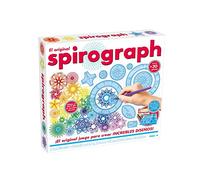 Party town Spirograph Children's Spirograph Original Spiral Designer Mandala Stencil Creative Set for Children + 30 Pieces Toy from 8 Years Girls and Boys
