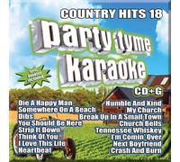Party Tyme Karaoke Country Hits 18 (CD) (US IMPORT)