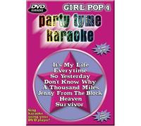 Party Tyme Karaoke - Girl Pop 4 - DVD (2005, Region 1, US Import, NTSC)