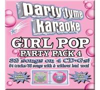 Party Tyme Karaoke - Girl Pop Party Pack 4 [4 CD] by Party Tyme Karaoke (2011-08-29)