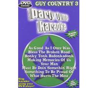 Party Tyme Karaoke: Guy Country 3 [DVD] [2007] [Region 1] [US Import] [NTSC]