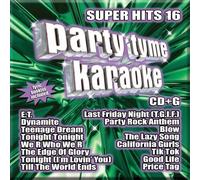 Party Tyme Karaoke - Super Hits 16 (16-song CD+G) by Party Tyme Karaoke (2011-08-29)