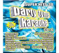 Party Tyme Karaoke:super Hits 30 - Various Artists Compact Disc