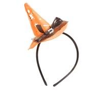 Party Wizard Hairband Halloween Cosplay Headband Witch Hat Hairhoop Kids Boys Girl Holiday Family Gathering Head Decors Witch Hat Headband Women Headbands Halloween Accessories Party Supplies Costume