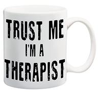 Partybitz Funny Trust Me I'm A Therapist 11oz Ceramic Mug, White