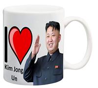 Partybitz I Love Kim Jong Un 11oz Ceramic Mug