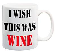 Partybitz Novelty I Wish This was Wine 11oz Ceramic Mug