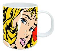 Partybitz Roy Lichtenstein Lady 11oz Ceramic Mug