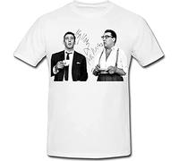 Partybitz The Krays Kray Twins Gangster Cup of Tea T Shirt XXL White