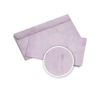 Partycards Pack of 50 Envelopes Without Window Purple 100 g/m² Retro Look Coloured Envelopes DIN Long Printed on Both Sides Self-Adhesive Ideal for Invitations and Invitations