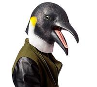 PartyCostume Deluxe Innovative All Saints Costume Meeting Botanical Animalia Head Mask Penguin