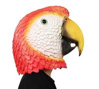 PartyCostume Deluxe Innovative All Saints Costume Meeting Botanical Man Head Mask Parrot