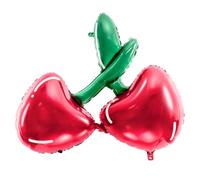 PartyDeco Cherry Foil Balloon 88 x 73 cm - FB66 Party Birthday Decoration