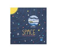 PartyDeco Conf. 20 Napkins Space Adventure for Party Tema Spazio