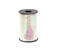 PartyDeco Plastic Ribbon - Opalescent Gift Ribbon - Approx. 5 mm Wide - Approx. 225 m Long Gift Wrapping Birthday Card Packaging Wedding Ribbon New Year's Eve Ribbon