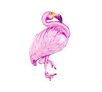 PartyDeco Flamingo Foil Balloon -Pink Flamingo Balloon, 70 x 95cm, Perfect for Birthdays and Easter, Animal Party Decoration