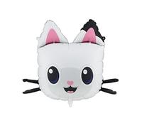 PartyDeco Foil Balloon Pandy Paws (Panda Paws) 65 x 57 cm - Gabby's Dollhouse - Balloon with Helium or Air - Children's Birthday Decoration - Girls Party - Reusable