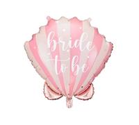 PartyDeco Foil balloon Seashell 52 x50 cm Kinds Party