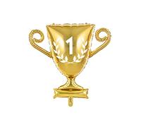 Gold Cup Foil Balloon, Trophy Balloon, Prom Graduation Winner Congratulations 1st Balloon Decoration, Gold Party Decorations