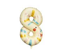 Snake Animal Foil Balloon Number 8, Animal 8th Birthday Balloon Decoration, Animal Party Number Balloon, Jungle Safari Decorations